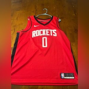 Houston Rockets Russell Westbrook Nike Red Swingman Jersey - Icon Edition